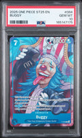 2025 One Piece Starter Deck St25-Blue Buggy Buggy #084 PSA 10