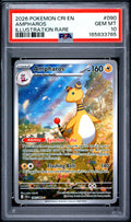 2026 Pokemon Cri En-Chaos Rising Ampharos Illustration Rare #090 PSA 10