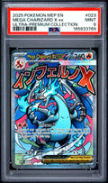 2025 Pokemon Mep En-Me Black Star Promo Mega Charizard X Ex Mega Charizard X Ex Ultra-Premium Collection #023 PSA 9