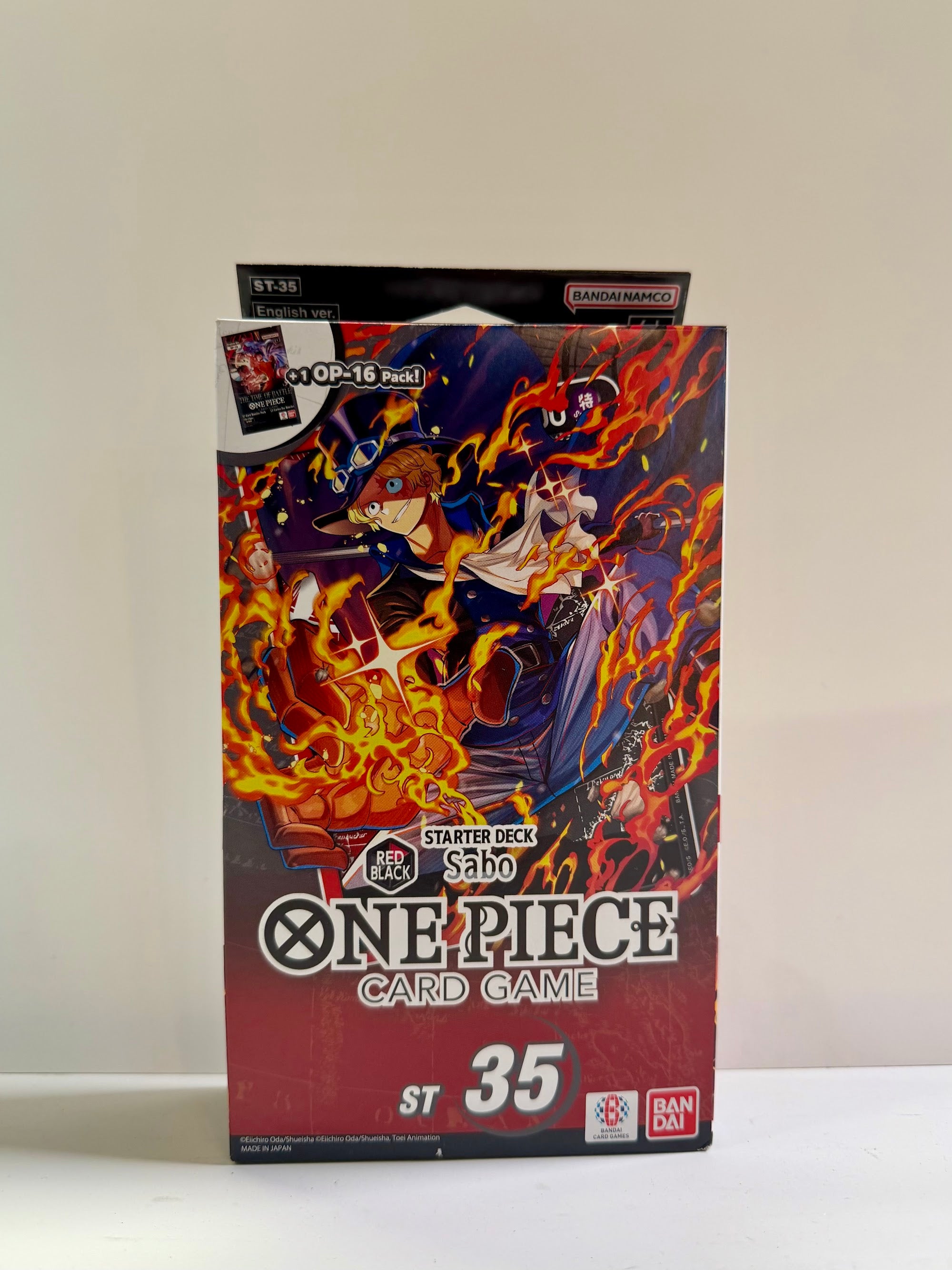 Starter Deck 35: RED/BLACK Sabo
