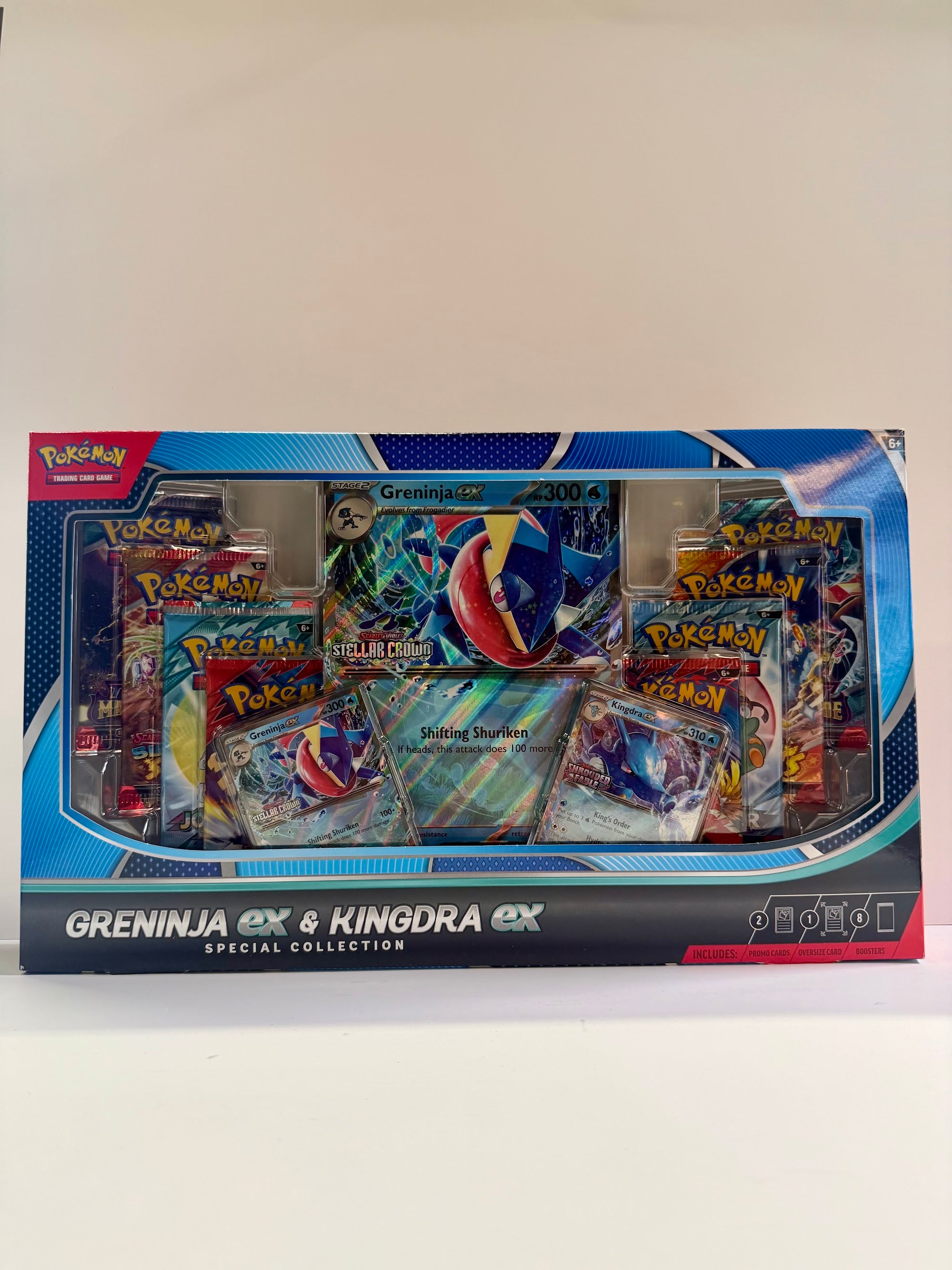 Greninja EX & Kingdra EX Special Collection Box