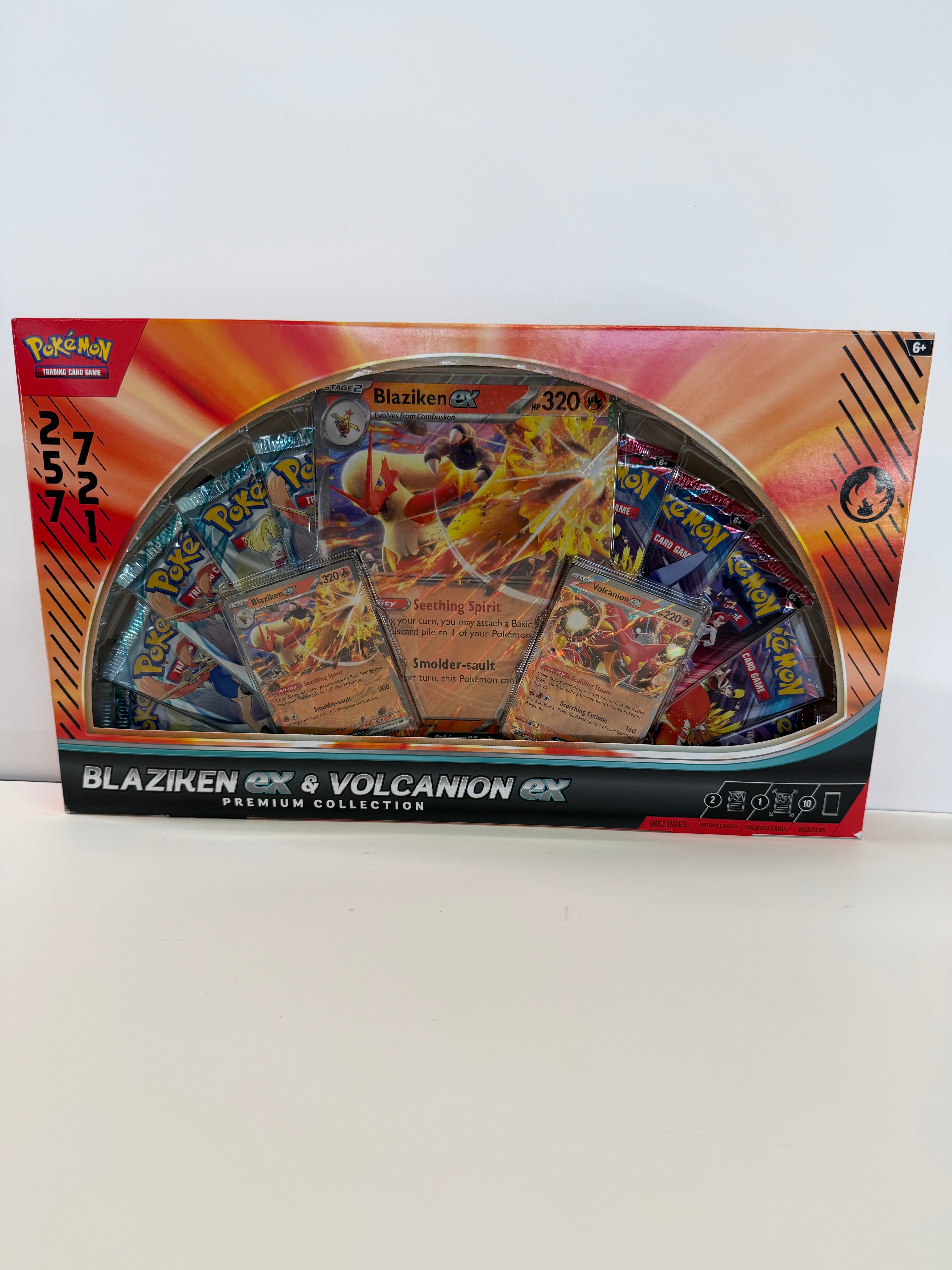 Blaziken ex & Volcanion ex Premium Collection