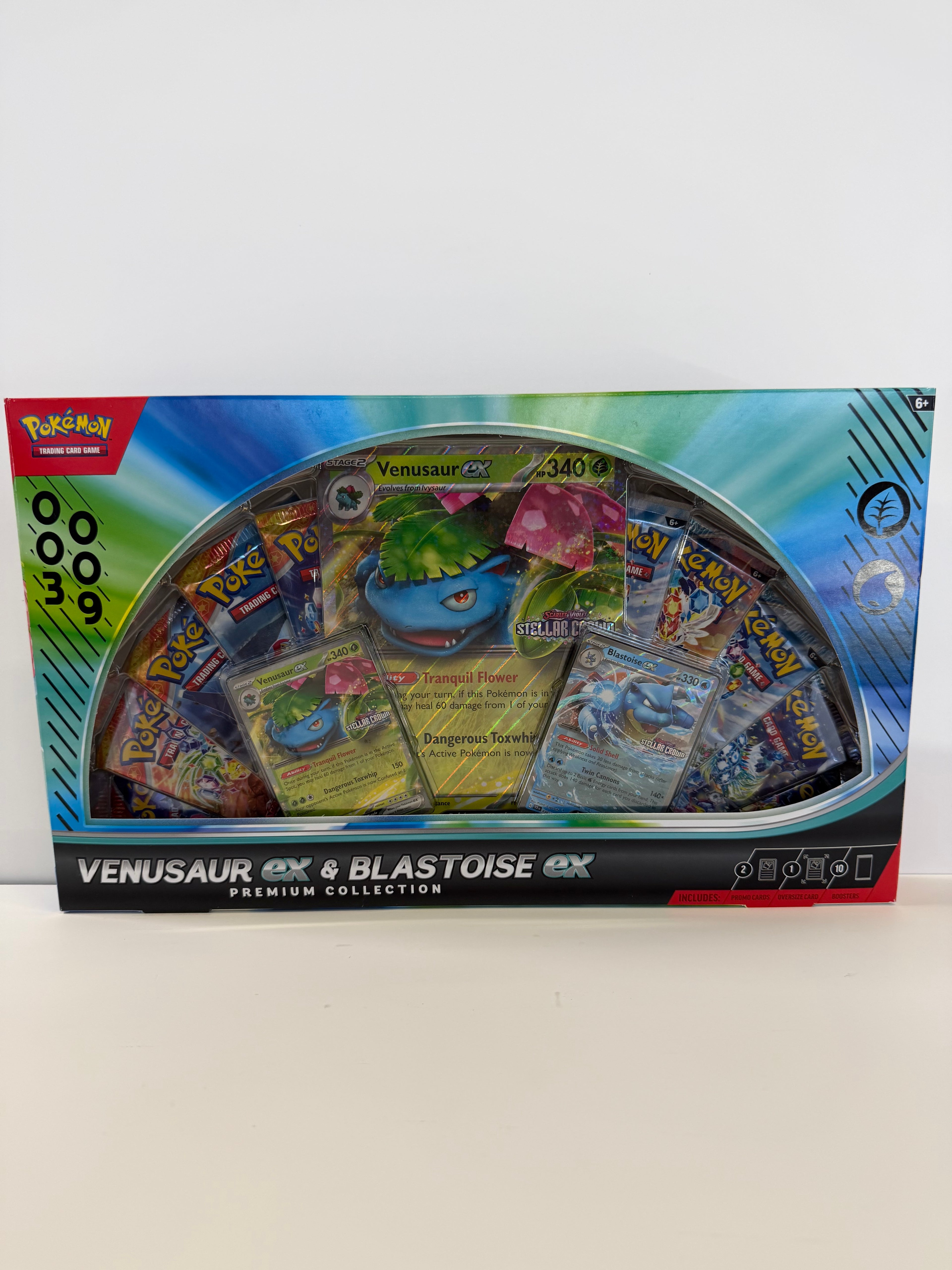 Venusaur ex & Blastoise ex Premium Collection