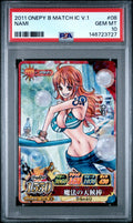 2011 One Piece Onepy Berry Match IC Vol.1 Nami #8 PSA 10