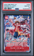 2024 One Piece Japanese Promos Monkey D. Luffy One Piece Day #6 PSA 10
