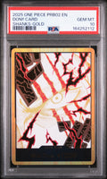 2025 One Piece Prb02-Premium Booster -One Piece Card the Best- Vol.2 Don!! Card Shanks-Gold PSA 10