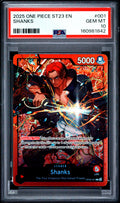 2025 One Piece Starter Deck St23-Red Shanks Shanks #1 PSA 10