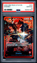2025 One Piece Starter Deck St23-Red Shanks Shanks #1 PSA 10