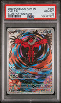 2023 Pokemon Par En-Paradox Rift Yveltal Illustration Rare #205 PSA 10